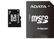 Pam. karta - ADATA 8 GB micro SDHC Class 4 + adaptér